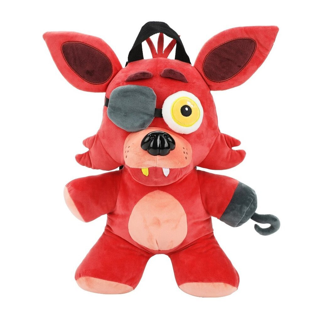Five Nights at Freddy's Foxy 16” Plush Character Backpack NWT​